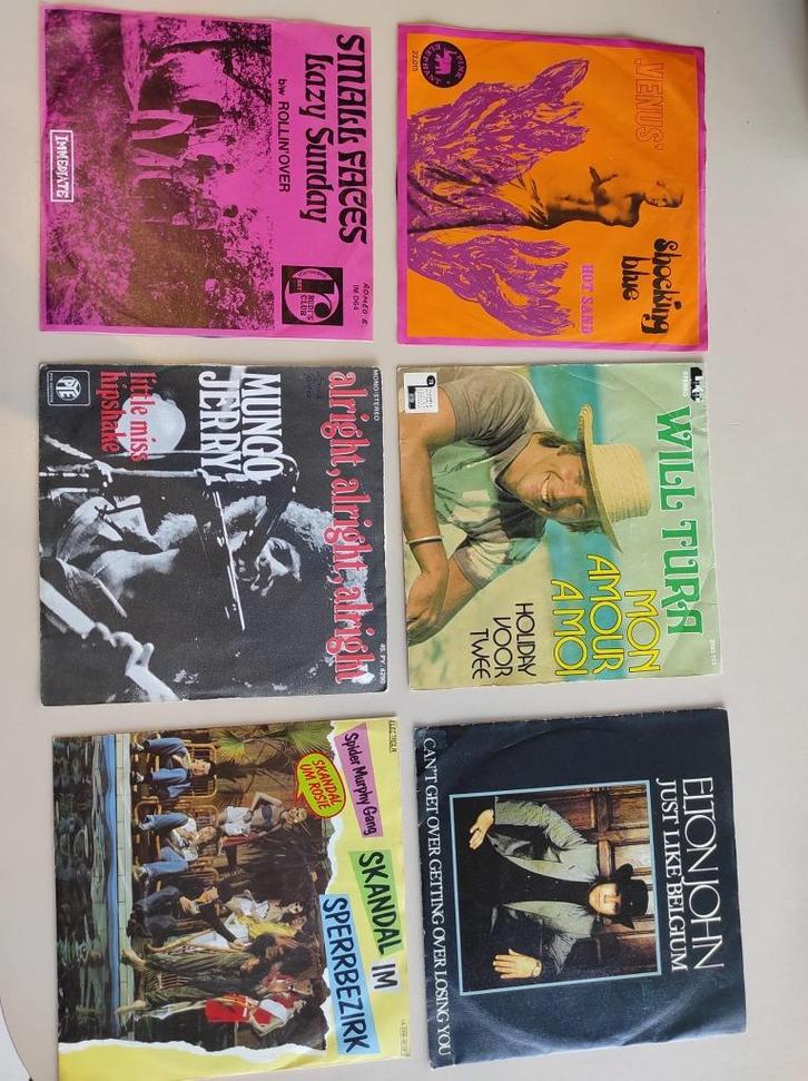 Collectie singles jaren ´60, ´70 en ´80., Verzamelen, Retro, Audio en Video, Ophalen of Verzenden