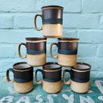 6 vintage mugs Duncan Ceramics - Made in Scotland, Ophalen of Verzenden
