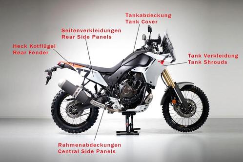 Yamaha Rtech Tenere T7 Revolution set (grey/black/red), Motoren, Onderdelen | Yamaha, Ophalen of Verzenden