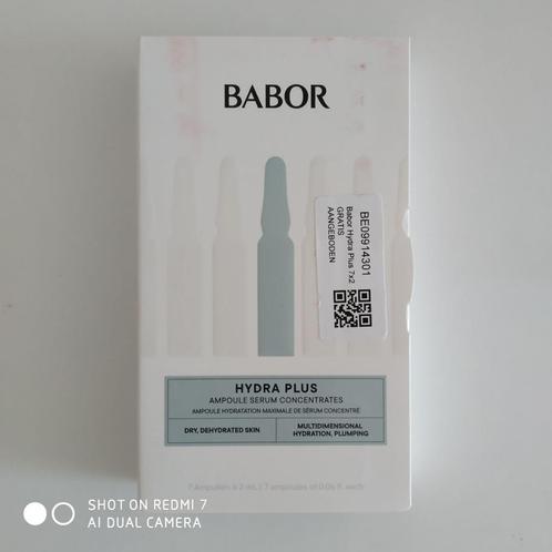 BABOR Hydra plus 7 injectieflacons tot 2 ml. geconcentreerd, Handtassen en Accessoires, Uiterlijk | Gezichtsverzorging, Nieuw