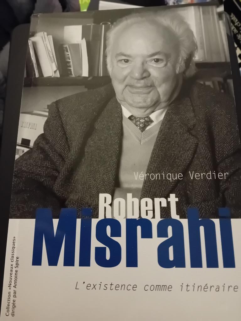 Livre l existence comme itinéraire Robert misrani  Verdier, Enlèvement ou Envoi, Véronique Verdier