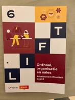 Lift 6 : onthaal, organisatie & sales DEEL 2, Boeken, Ophalen of Verzenden, Nieuw, BSO, Van In