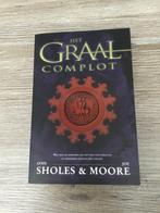 Boek Het graal complot - Sholes & Moore, Livres, Thrillers, Utilisé, Enlèvement ou Envoi