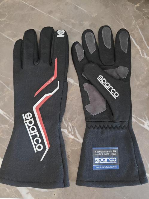 Sparco land racing gloves, Sport en Fitness, Karting, Zo goed als nieuw, Kart, Ophalen of Verzenden