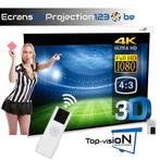 Ecrans de projection aux prix bas, Enlèvement ou Envoi, Manuel, Neuf
