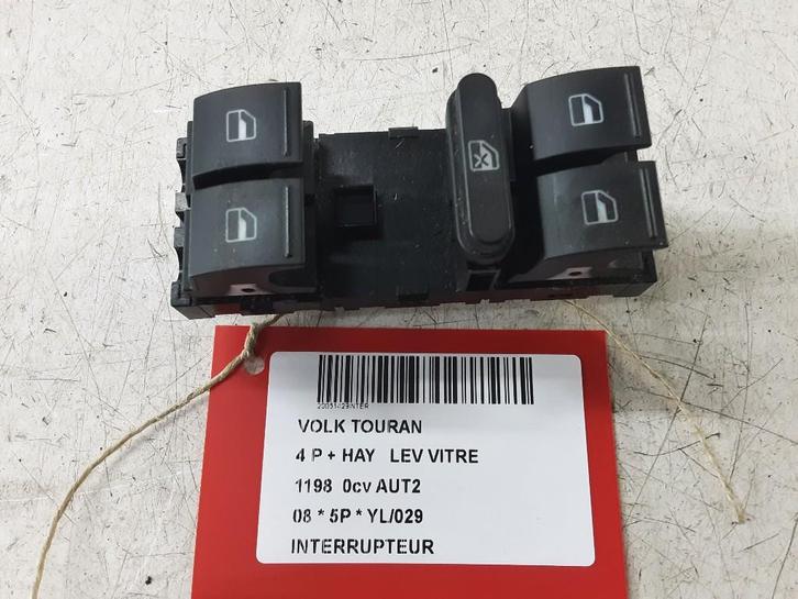 SCHAKELAAR Volkswagen Touran (1T1 / T2) (1K4959857B), Auto-onderdelen, Dashboard en Schakelaars, Volkswagen, Gebruikt