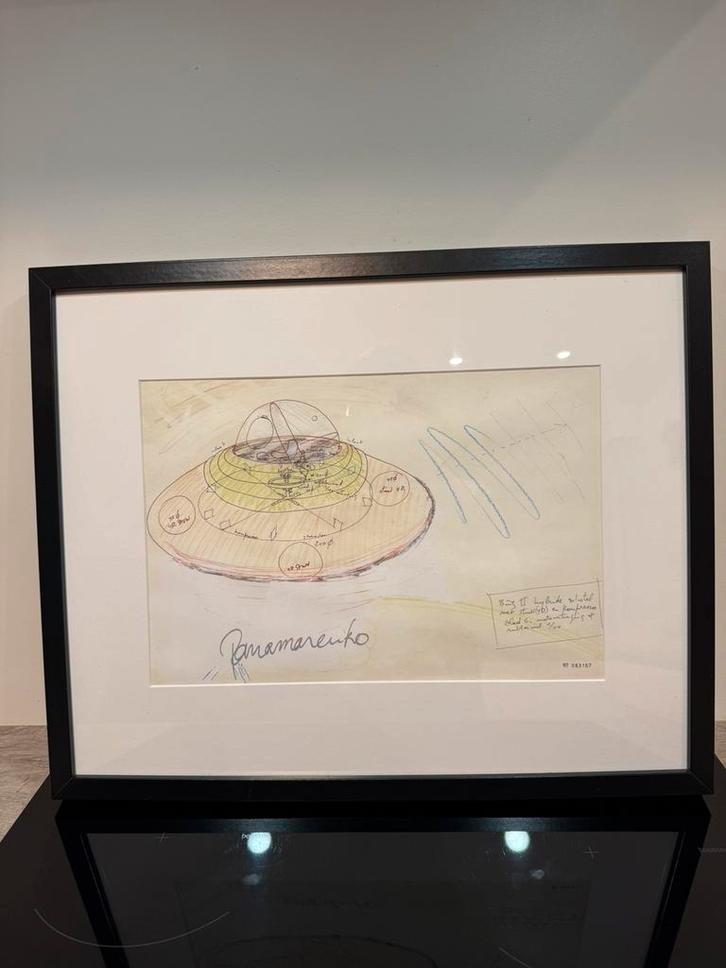 Zeefdruk panamarenko bing II, Antiek en Kunst, Kunst | Schilderijen | Klassiek, Ophalen