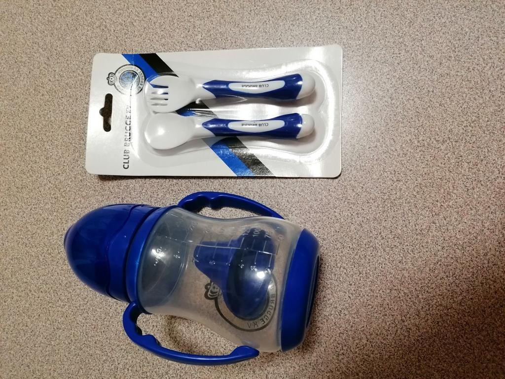 Papfles en lepel en vork, Ophalen