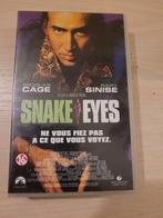 k7 vhs Snake Eyes, Cd's en Dvd's, VHS | Film, Ophalen of Verzenden, Zo goed als nieuw, Thrillers en Misdaad
