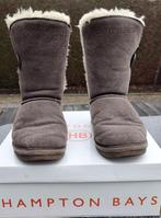 Hampton Bays laarzen maat 38, Kleding | Dames, Ophalen, Hoge laarzen, Beige, Zo goed als nieuw