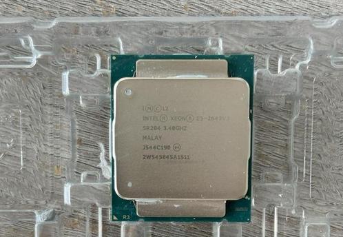 1 Intel Xeon E5-2643 v3 20M cache, 3.40 GHz., Informatique & Logiciels, Processeurs, Utilisé, 6-core, 3 à 4 Ghz