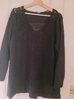 zwarte trui ms mode xxl, Zwart, Trui of Vest, Ophalen of Verzenden, MS Mode