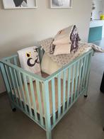 Park CHILDWOOD 100x80 incl. alle toebeh. en AEROSLEEP MATRAS, Kinderen en Baby's, Babyparken, Ophalen, Gebruikt, Rechthoekig, In hoogte verstelbaar