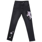 Meisjes stretchy skinny jeans zwart Unicorn 164 - Nieuw, Ophalen of Verzenden, Nieuw, Meisje, Broek