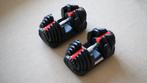 Halter 5kg tot 40kg regelbaar x2, Sport en Fitness, Ophalen, Zo goed als nieuw, Rug, Halterset