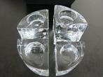 Set Orrefors Helene Krantz kaarsenhouders, kwartet, Antiek en Kunst, Antiek | Glaswerk en Kristal, Ophalen of Verzenden