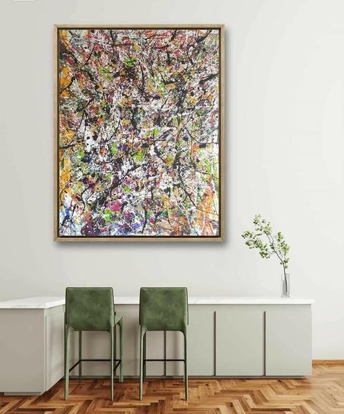 Nature is the hope of life, Antiek en Kunst, Kunst | Schilderijen | Abstract, Ophalen