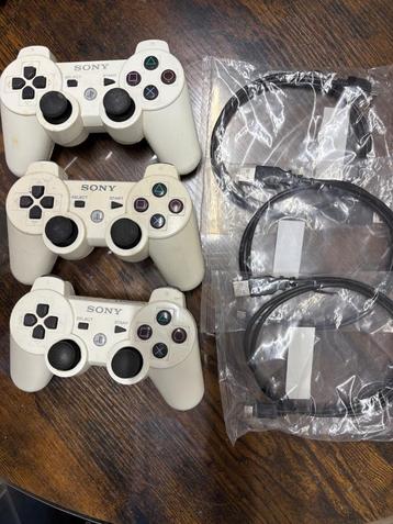 lot de 3 manettes playstation 3 ps3 originale beschikbaar voor biedingen