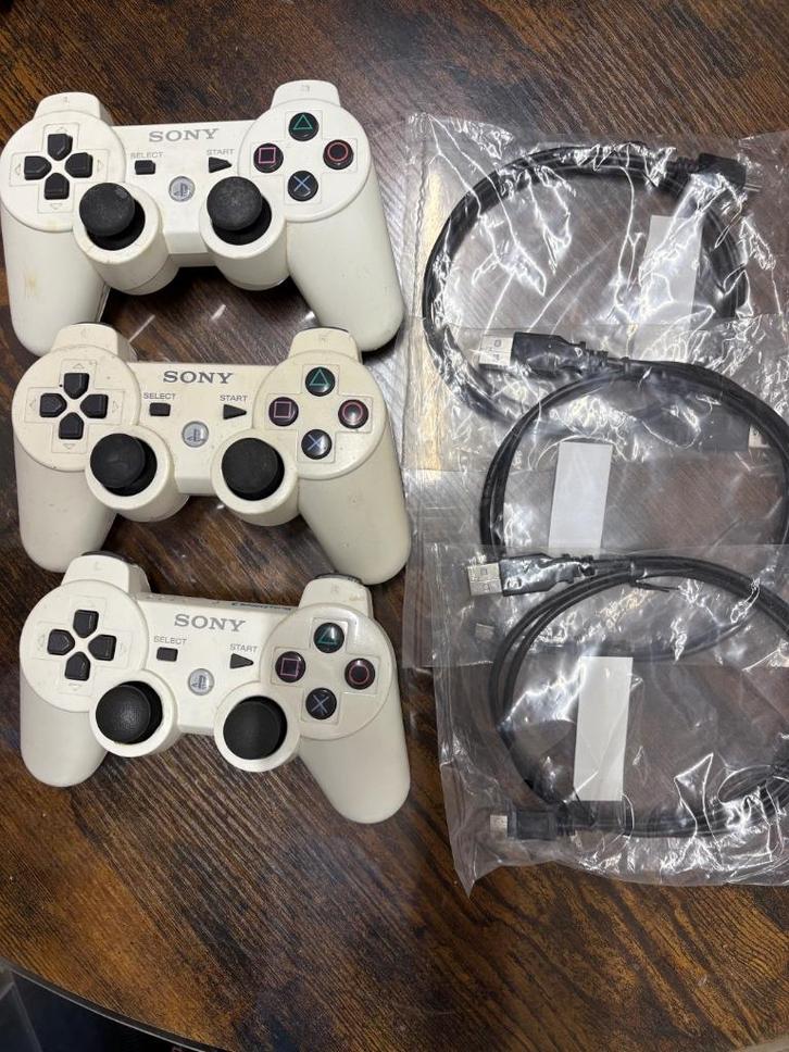 lot de 3 manettes playstation 3 ps3 originale, Games en Spelcomputers, Spelcomputers | Sony Consoles | Accessoires, Gebruikt, PlayStation 3