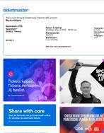 1 concertkaartje voor Bryan Adams in Tilburg op 24 juni, Tickets en Kaartjes, Concerten | Nederlandstalig, Juni