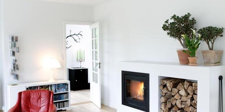 Inbouwkachel 8kW hout Rais 60 - zo goed als nieuwstaat, Huis en Inrichting, Kachels, Zo goed als nieuw, Inbouw, Houtkachel, Hout