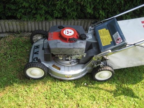 BENZINEGRASMAAIER HVC MITSUBISHI LM480, Tuin en Terras, Grasmaaiers, Ophalen