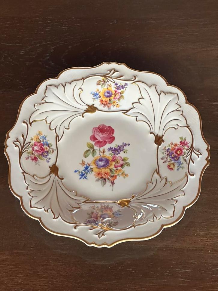 Porseleinen Schotel - Weimar - Vintage - Antiek, Antiquités & Art, Antiquités | Porcelaine, Enlèvement