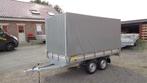 Nieuwe plateau aanhangwagens met huif. Mtm 750 kg., Ophalen, Nieuw