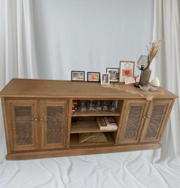 Kast living, Huis en Inrichting, Kasten | Dressoirs, Ophalen, Zo goed als nieuw, Teakhout