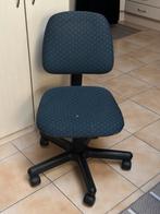 Bureaustoel, Huis en Inrichting, Ophalen, Gebruikt, Blauw, Bureaustoel