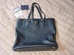 authentieke Prada Vitello Daino Side Zip tote handtas, Ophalen of Verzenden, Zo goed als nieuw, Zwart, Handtas