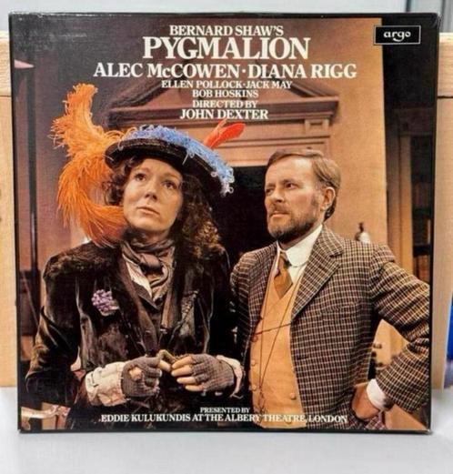 Bernard Shaw Pygmalion Alec McCowen Diana Rigg 1974 boxset, Cd's en Dvd's, Vinyl | Filmmuziek en Soundtracks, Zo goed als nieuw