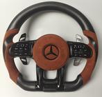 Mercedes custom carbon AMG stuur bruin alcantara, Ophalen of Verzenden, Nieuw, Mercedes-Benz
