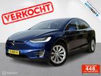 Tesla Model X 100D 7-pers., Auto's, Automaat, Model X, Gebruikt, Zwart
