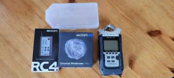  Zoom H4n Pro + Bonnette Roycot + Télécommande  beschikbaar voor biedingen