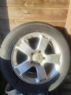 winterbanden op velg, Ophalen, 18 inch, Gebruikt, Winterbanden