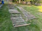 Kastanjepaaltjes 16 meter, Tuin en Terras, Tuinhekken en Hekwerk, Ophalen