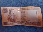 Billet 1 livre Chypre, Ophalen, Overige landen, Los biljet