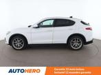 Alfa Romeo Stelvio 2.0 Turbo First Edition (bj 2017), Auto's, Alfa Romeo, Automaat, Zwart, 161 g/km, Wit