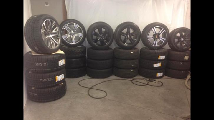Banden velgen audi porsche land range rover bmw mercedes, Auto-onderdelen, Banden en Velgen, Banden en Velgen, Winterbanden, Overige