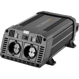Technaxx TE16 Spanningsomvormer 1200W in originele doos!, Caravans en Kamperen, Mobilhome-accessoires, Zo goed als nieuw, Ophalen