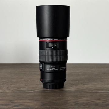 Canon EF 100MM F/2.8L IS USM beschikbaar voor biedingen