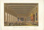 Tresling & Co litho "Opening Staten-Generaal Brussel 1815", Ophalen