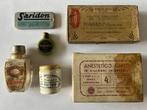 lot 6 oude Italiaanse medicatie en paramedische verpakkingen, Collections, Enlèvement ou Envoi