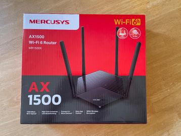MERCUSYS AX1500 Routeur Wi-FI 6, 5G, Vitesse 1,5 GB/s beschikbaar voor biedingen