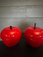 Decoratieve appels in porcelein, Huis en Inrichting, Ophalen of Verzenden, Zo goed als nieuw