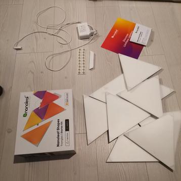 Nanoleaf starter kit 9x panelen LEES BESCHRIJVING, Enlèvement ou Envoi, Comme neuf
