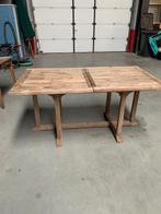 taektafel, Tuin en Terras, Tuintafels, Ophalen, Gebruikt, Rechthoekig, Hout