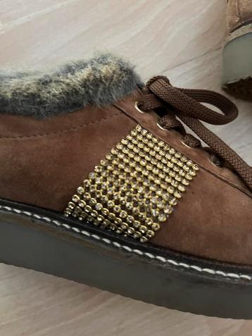 River Woods  daim lederen schoenen in nieuwstaat beschikbaar voor biedingen