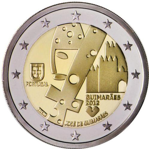 2 euros Portugal 2012 - Guimares (UNC), Timbres & Monnaies, Monnaies | Europe | Monnaies euro, Monnaie en vrac, 2 euros, Portugal